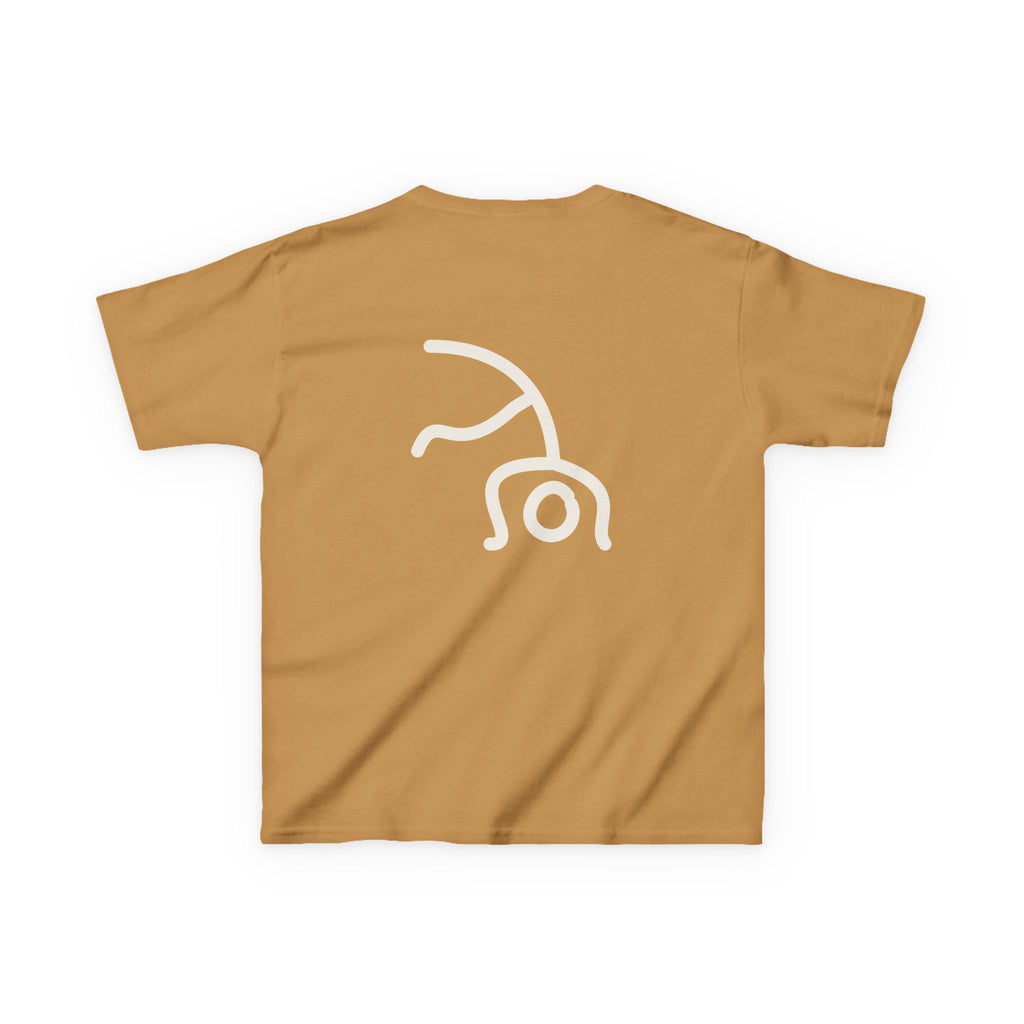 Flippin' Cartwheel - Beige - Kids Tee