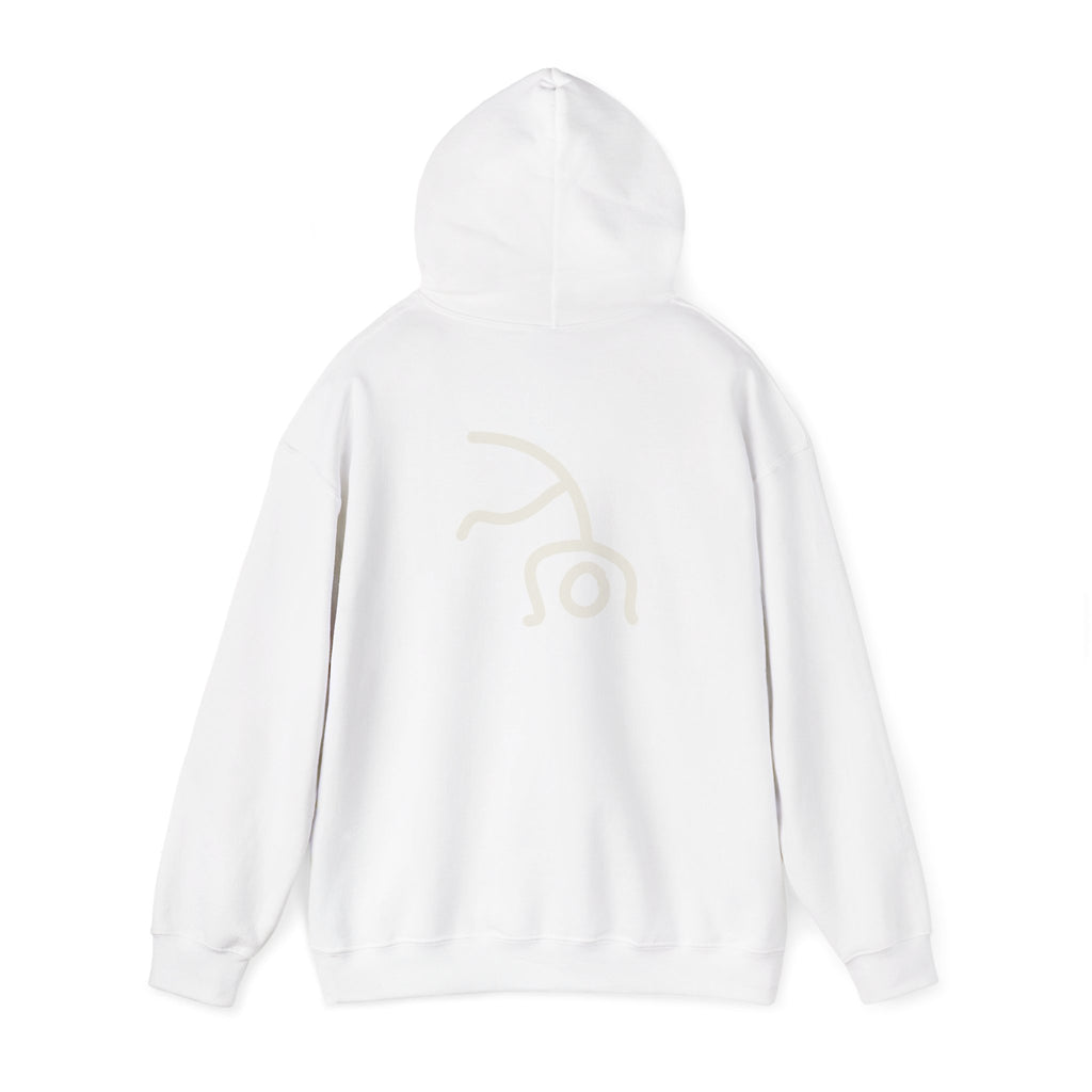 Flippin' Cartwheel - Beige - Adult Hoodie