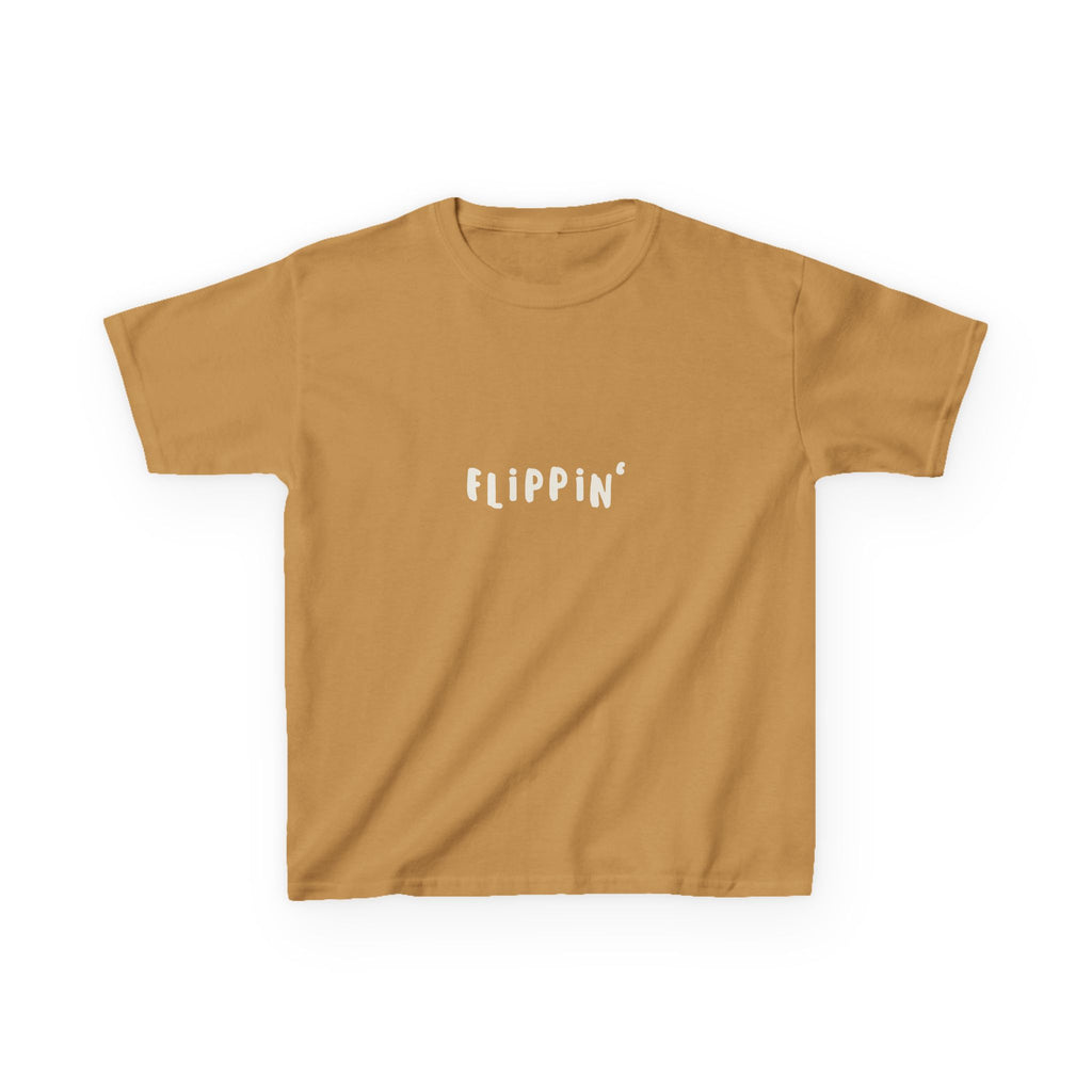Flippin' Cartwheel - Beige - Kids Tee