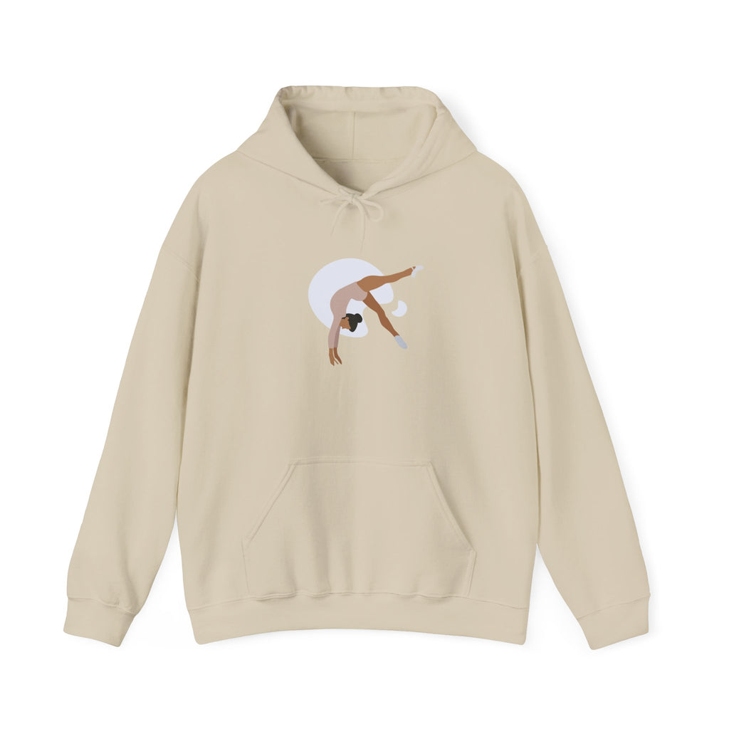 Back Handspring Adult Hoodie