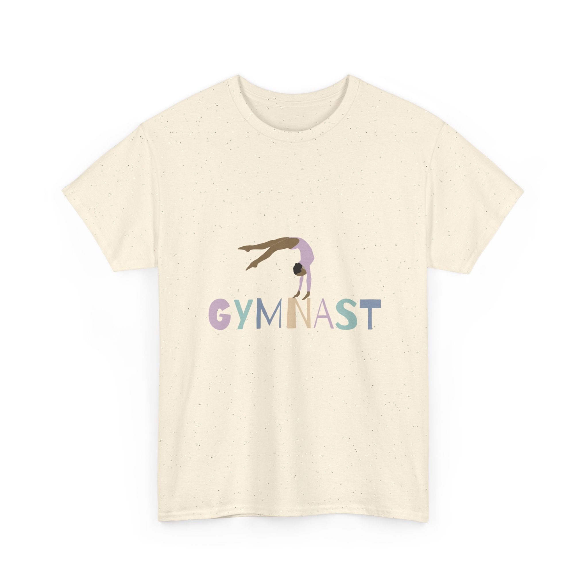 Gymnast Unisex Heavy Cotton Tee, Athletic Shirt, Sports Apparel, Gym Tee, Gifts for Gymnasts, Workout Clothing, Team Spirit Wear