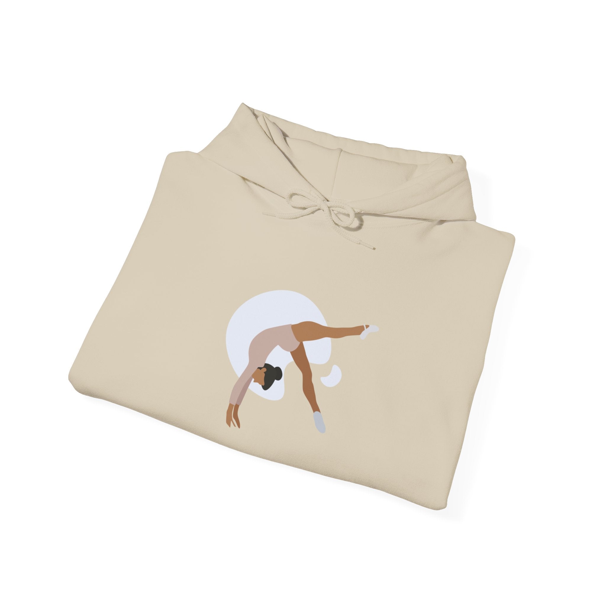 Back Handspring Adult Hoodie