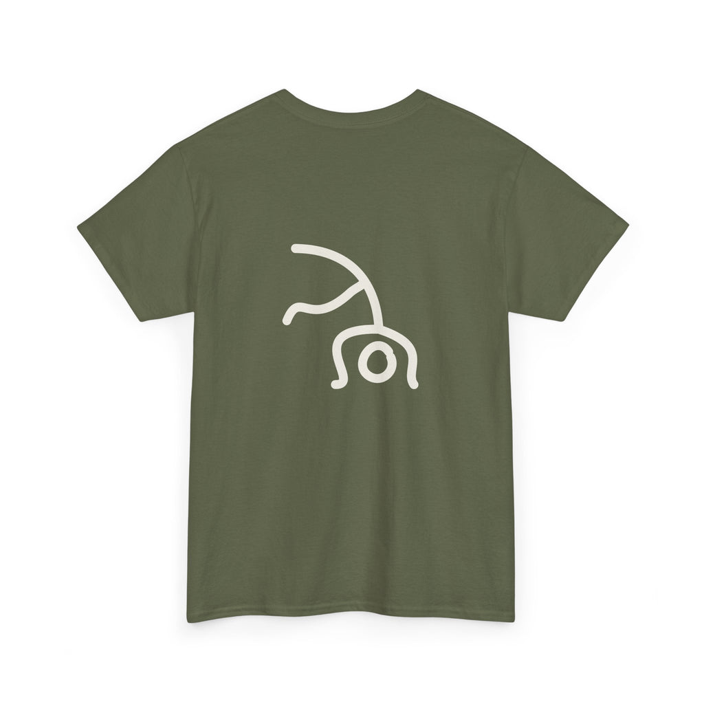 Flippin' Cartwheel - Beige - Adult Tee