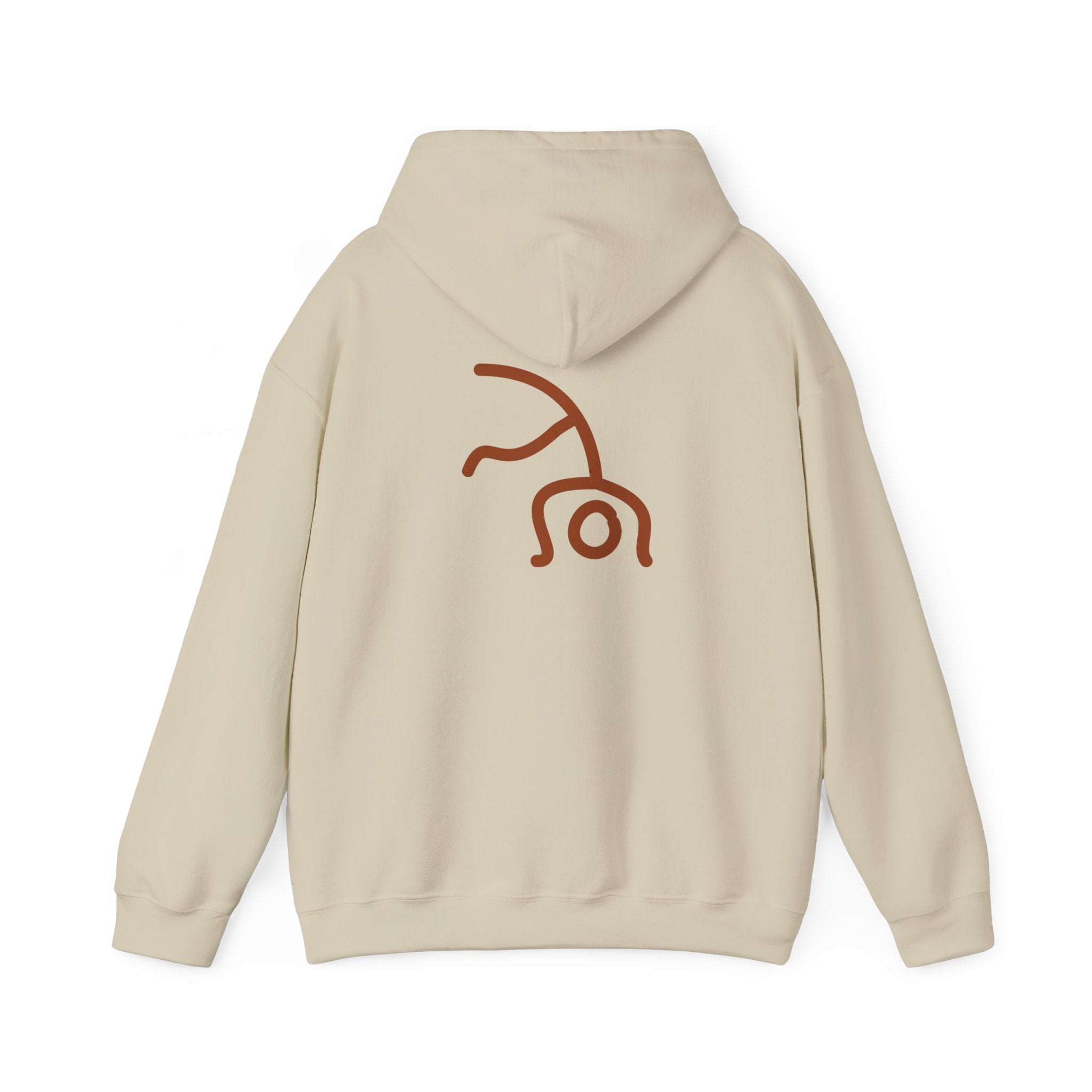 Flippin' Cartwheel - Red - Adult Hoodie
