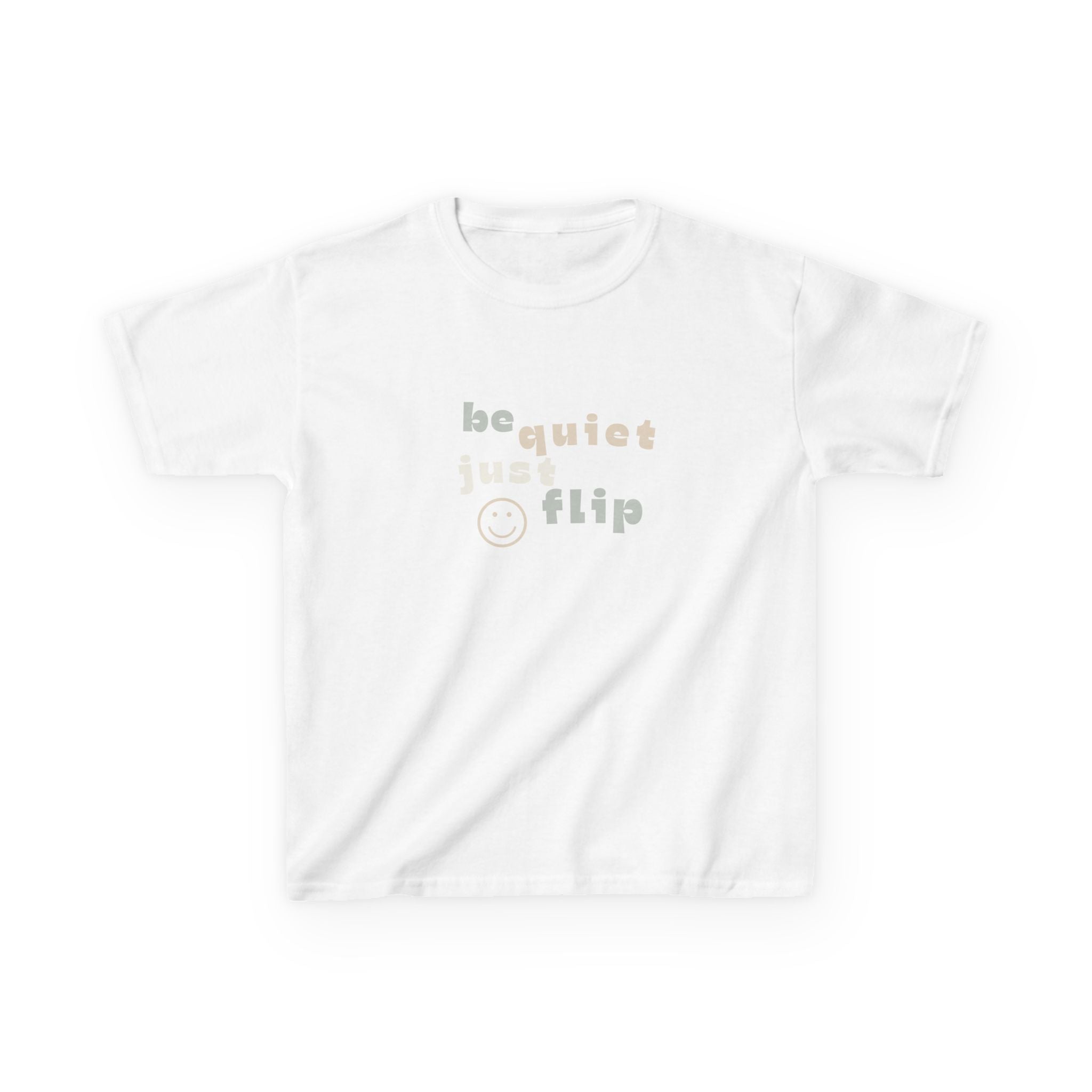 Be Quiet Just Flip Light Kids Tee