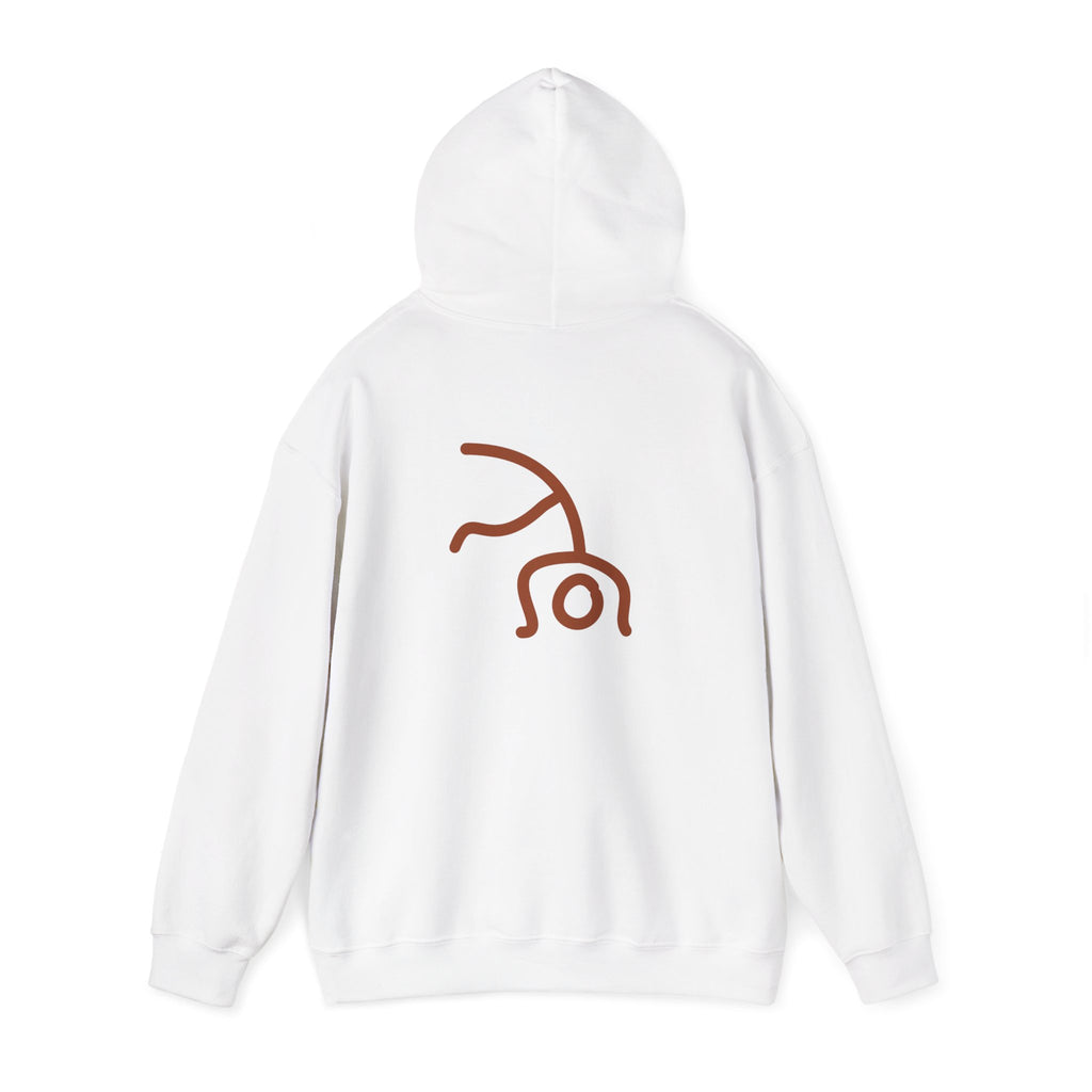 Flippin' Cartwheel - Red - Adult Hoodie
