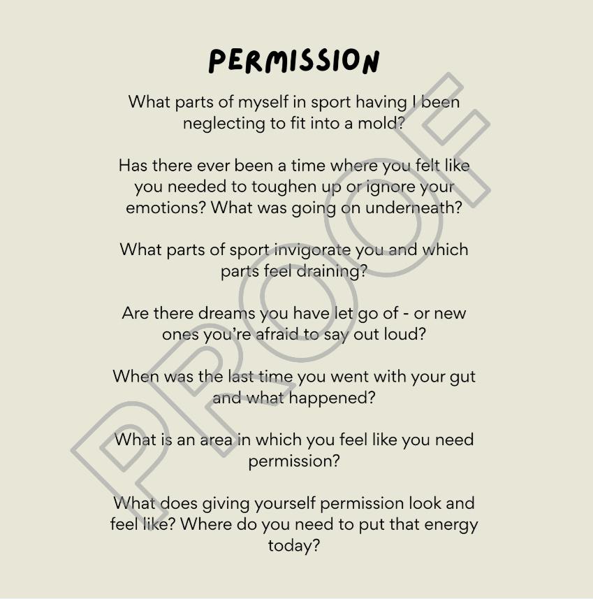 Permission Postcard