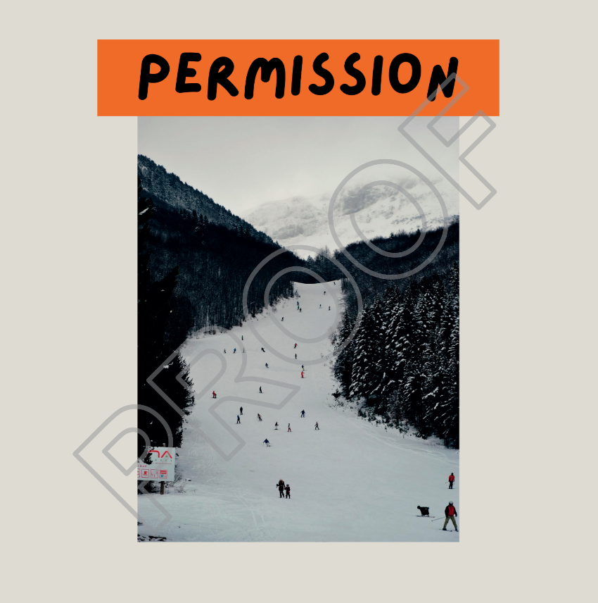 Permission Postcard